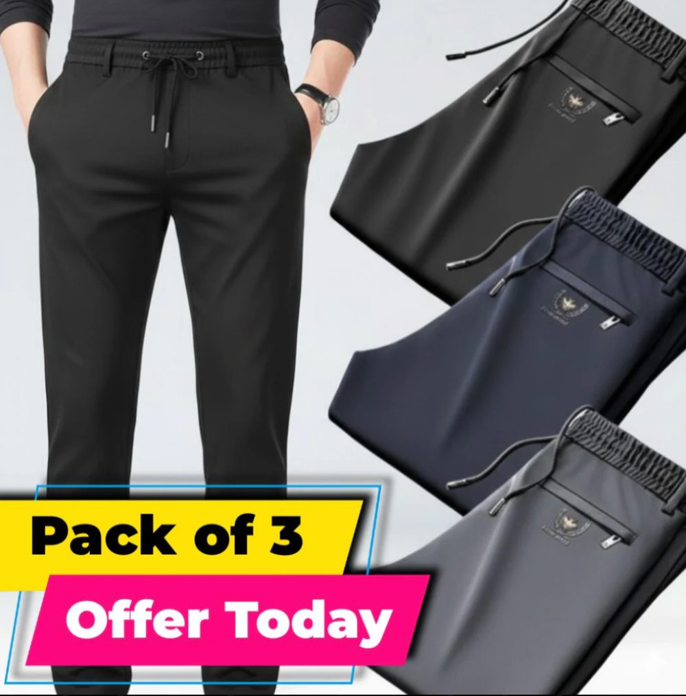 Men's Lycra Track Pants (Buy 1 Get 2 FREE)